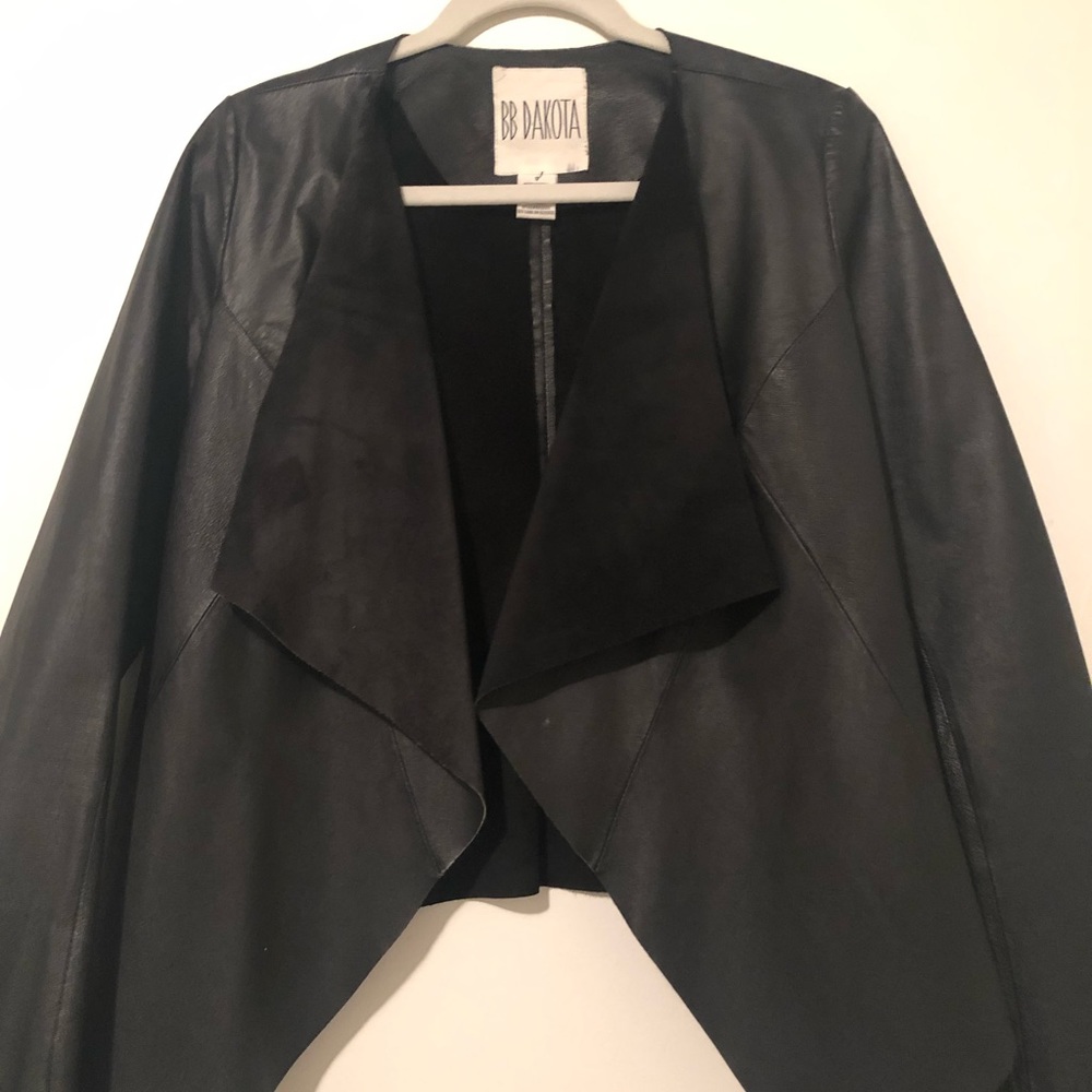 BB Dakota Leather Blazer for sale!